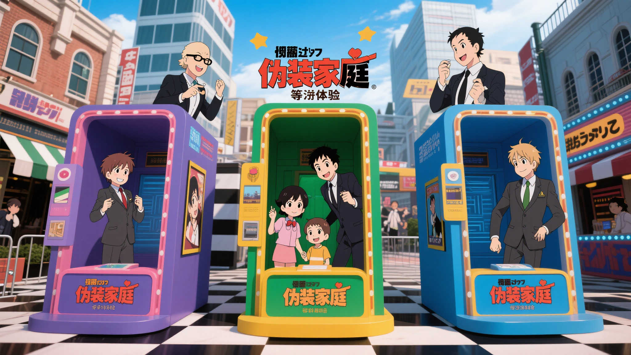 超有趣体验！《间谍过家家》限时推出三大游乐设施