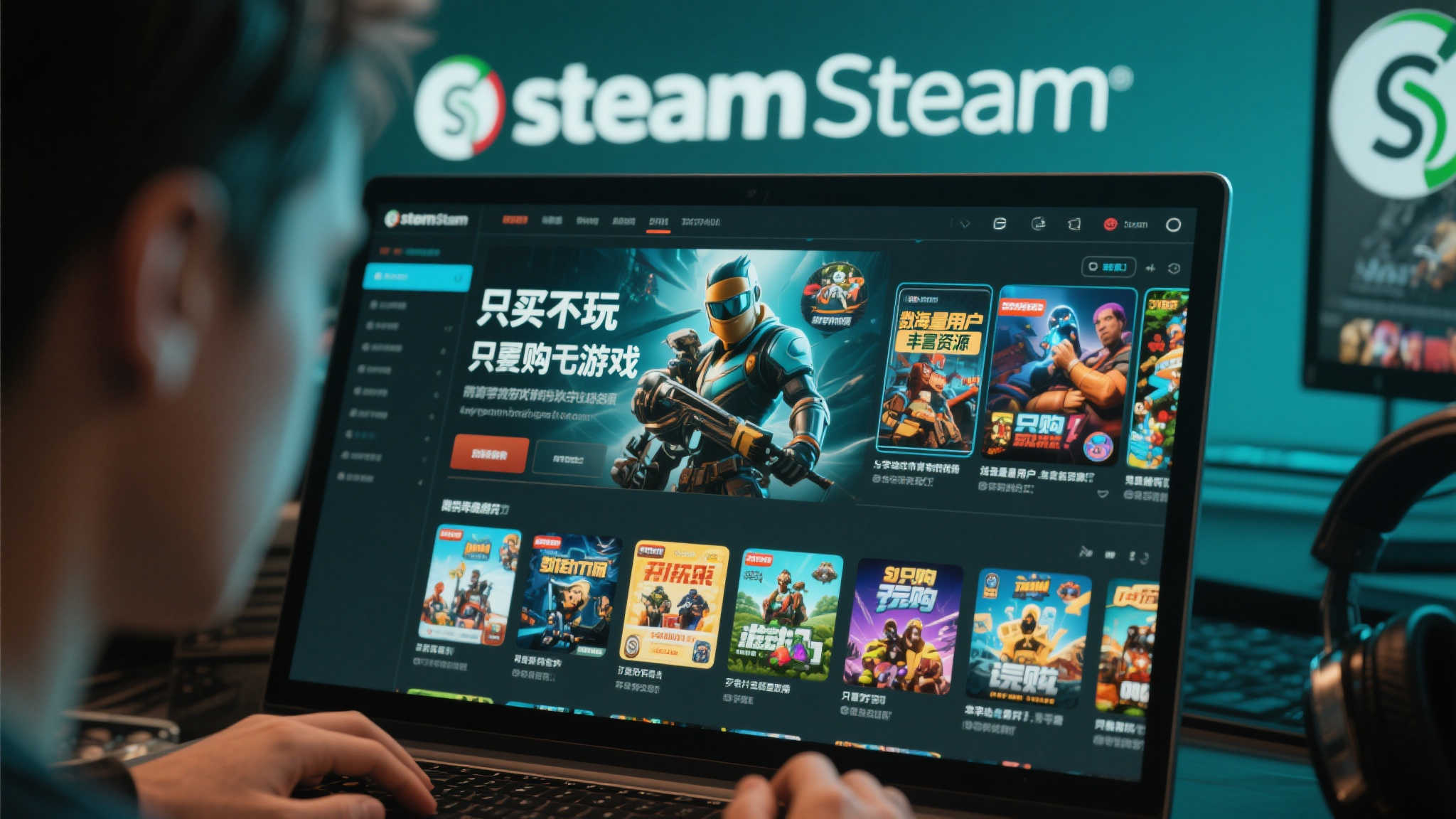 Steam成功背后的秘密：玩家的‘囤积式消费’现象